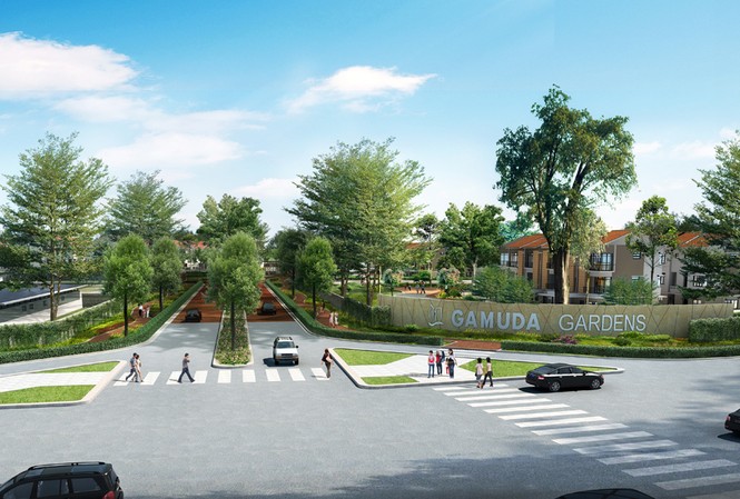 Khu đô thị xanh Gamuda Gardens bổ sung nhiều tiện ích mới Toàn cảnh khu đô thị Gamuda Gardens.