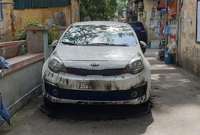 Diễn biến mới vụ ô tô bị cháy nham nhở trong khu tập thể Kim Liên Hình ảnh chiếc ô tô KIA đỗ ở lối đi trong khu tập thể C13 Kim Liên (Đống Đa, Hà Nội) thì bị cháy nham nhở.
