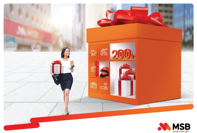 Quà tặng siêu hấp dẫn nhân dịp 28 năm thành lập MSB Quà tặng siêu hấp dẫn nhân dịp 28 năm thành lập MSB