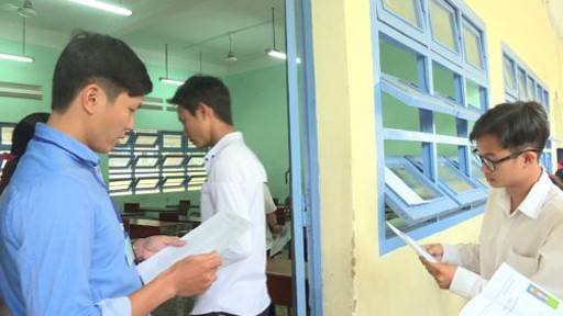 Đề thi khó, thí sinh Khánh Hòa đậu đại học... tăng 'phi mã' Thi tốt nghiệp THPT 2018 tại Khánh Hòa - ảnh KTV