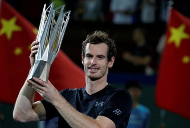 Andy Murray lần thứ 3 đăng quang Thượng Hải Masters Andy Murray đang có một mùa giải thành công.