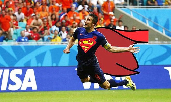 'Hủy diệt' Tây Ban Nha, Van Persie hóa... siêu nhân 'Hủy diệt' Tây Ban Nha, Van Persie hóa... siêu nhân