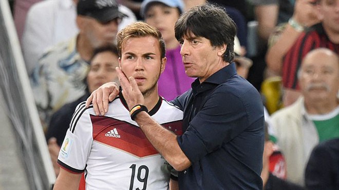 Dùng kế khích tướng, HLV tuyển Đức biến Gotze thành người hùng Loew dùng chiêu khích tướng với Gotze