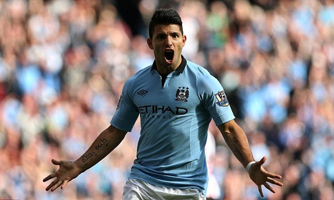 Chi 52 triệu bảng, Man City quyết 'trói' Aguero Man City chuẩn bị gia hạn với Aguero.