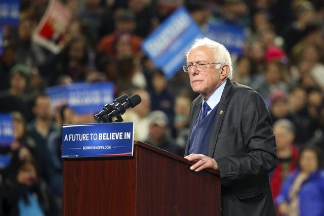 Đối thủ của Hillary Clinton bứt phá tại Washington và Alaska Ứng viên Dân chủ Bernie Sanders. (Ảnh: Reuters)