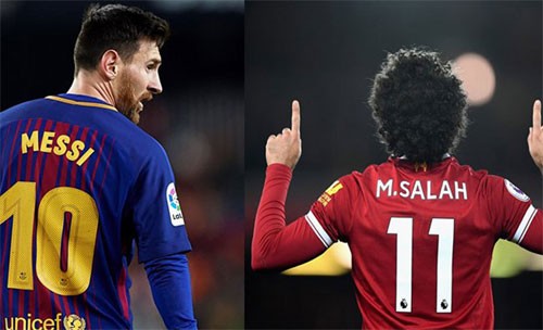 Messi bắt kịp Salah ở cuộc đua Giày vàng châu Âu Messi bắt kịp Salah ở cuộc đua Giày vàng châu Âu
