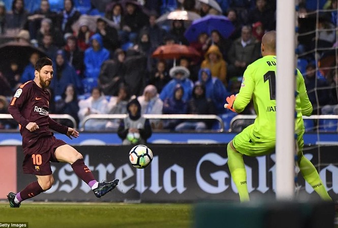 Messi lập kỷ lục trong ngày Barca đăng quang Messi lập kỷ lục trong ngày Barca đăng quang