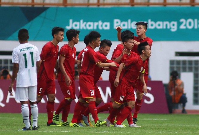 Olympic Việt Nam gặp Bahrain ở vòng 1/8 ASIAD Olympic Việt Nam sẽ gặp Bahrain ở vòng 1/8