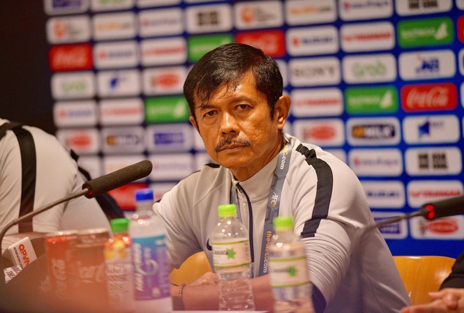 HLV Indonesia: 'Chúng tôi đã hóa giải lối chơi của U23 Việt Nam' HLV Indra Sjafri. Ảnh: Duy Phạm