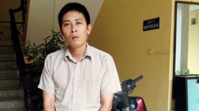 Đi SH dạo quanh phố cướp giật tài sản Đối tượng Long tại cơ quan điều tra