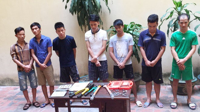 Cảnh sát triệt phá băng chuyên trộm xe tay ga ở Hà Nội Băng trộm cắp xe máy bị CAQ Đống Đa triệt phá.