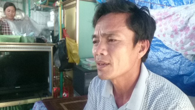 Vụ thử nghiệm khiến cá chết sau 2 phút: Hà Tĩnh nói gì? Ông Chu Văn Hộ kể lại sự việc với phóng viên. Ảnh: Tuấn Nguyễn