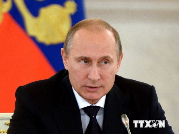 Bản tin 14H: Tổng thống Nga lên tiếng vụ máy bay rơi Tổng thống Nga Vladimir Putin. (Ảnh: AFP/TTXVN)