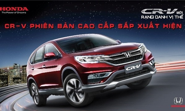 Rộ tin Honda CR-V phiên bản mới sắp về Việt Nam Rộ tin Honda CR-V phiên bản mới sắp về Việt Nam
