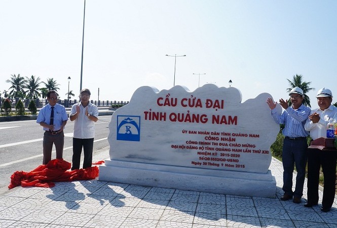 Rút ngắn khoảng cách Đà Nẵng – Tam Kỳ hơn 9km Cầu Cửa Đại có tổng mức đầu tư 3.450 tỷ đồng sau khi hoàn thành sẽ góp phần rút ngắn khoảng cách giữa Đà Nẵng và Tam Kỳ (Quảng Nam)