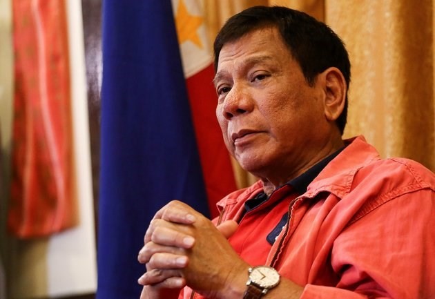 Bản tin 8H: Philippines từ chối tuần tra chung với Mỹ trên Biển Đông Tổng thống Philippines Rodrigo Duterte. (Nguồn: Getty)