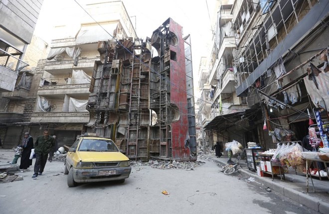 Bản tin 20H: Syria tố EU cùng NATO ủng hộ khủng bố Aleppo hoang tàn vì chiến tranh. (Nguồn: EPA)
