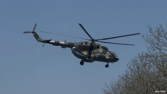 Bản tin 8H: Trực thăng quân sự rơi tại miền Đông Ukraine Ảnh minh họa. (Nguồn: Reuters)