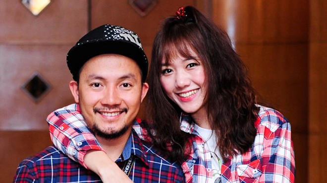 Lộ lí do Hari Won chia tay rapper Tiến Đạt Hari Won và Tiến Đạt thuở mặn nồng.
