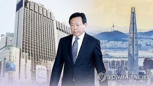 Chủ tịch tập đoàn Lotte bị truy tố tội tham nhũng Chủ tịch Tập đoàn Lotte Shin Dong-bin.