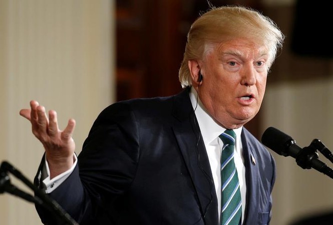 Bộ Tư pháp Mỹ cung cấp bằng chứng cáo buộc 'nghe lén' lên Nghị viện Tổng thống Donald Trump trong ngày 17/3. Ảnh: Reuters