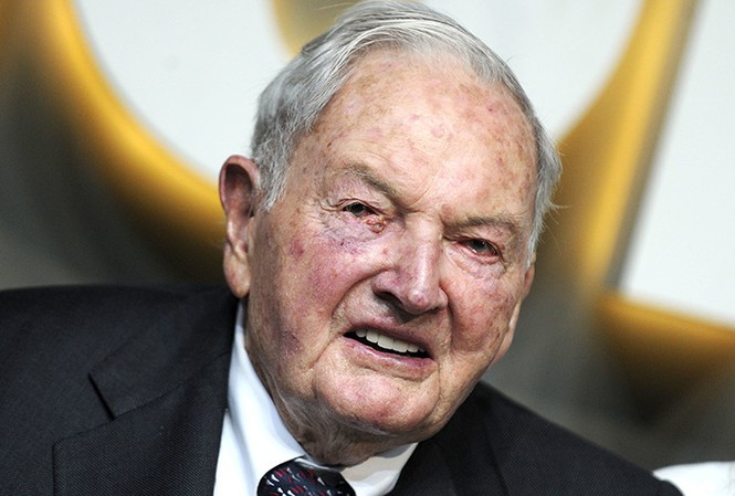 Tỷ phú ngành ngân hàng Mỹ qua đời ở tuổi 101 Cố Tỷ phú Mỹ David Rockefeller.