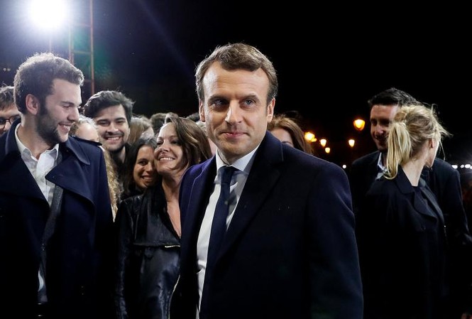 Một châu Âu khủng hoảng sẽ ‘tìm thấy ánh sáng’ với chiến thắng của Macron Tổng thống Pháp đắc cử Emmanuel Macron mang lại hy vọng mới cho châu Âu. Ảnh: Reuters