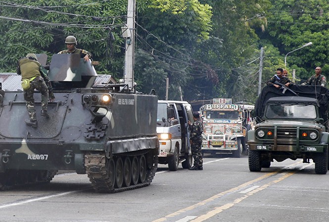 Truyền thông Mỹ tiết lộ chiến dịch chống IS ở Marawi, Philippines phủ nhận Lực lượng chống IS ở Philippines. Ảnh: AP
