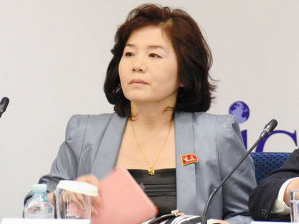 Phản ứng bất ngờ của Mỹ trước cuộc họp giữa Nga và Triều Tiên Tổng giám đốc phụ trách vấn đề Mỹ của Bộ Ngoại giao Triều Tiên Choe Son Hui.
