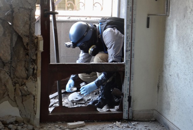 OPCW 'chiều lòng' Nga và Syria, cử chuyên gia đến điều tra vụ Douma Ảnh: AFP