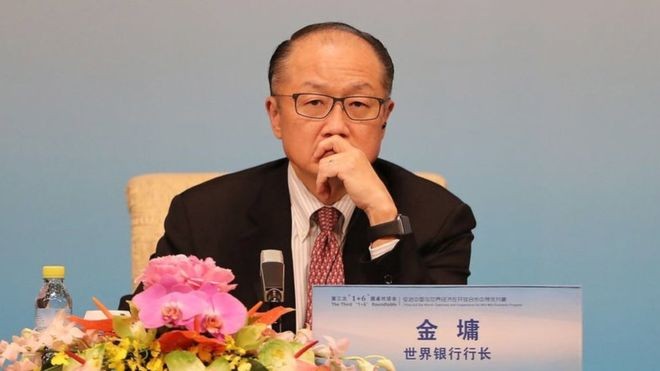 Chủ tịch Ngân hàng Thế giới bất ngờ từ chức Chủ tịch Ngân hàng Thế giới Jim Yong Kim. Ảnh: Getty
