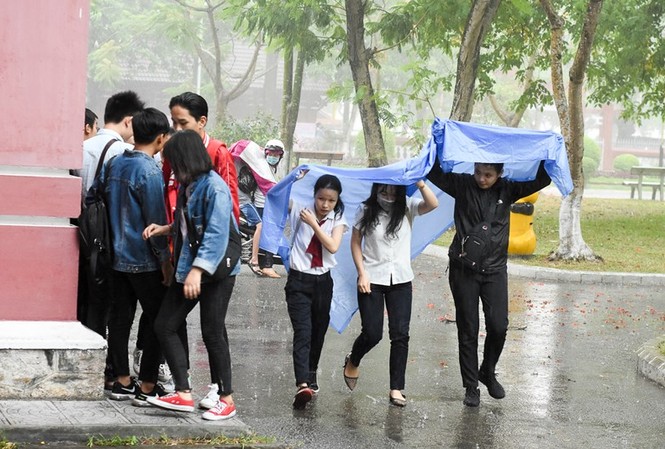 Thời tiết như thế nào trong ngày đầu thi THPT Quốc gia 2019? Ảnh minh hoạ.