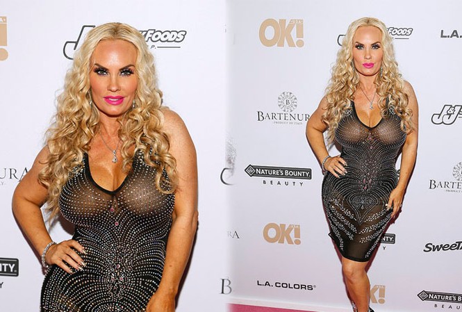 Coco Austin lại khiến dân mạng ‘đỏ mặt’ vì váy xuyên thấu phô vòng một ngoại cỡ Coco Austin lại khiến dân mạng ‘đỏ mặt’ vì váy xuyên thấu phô vòng một ngoại cỡ