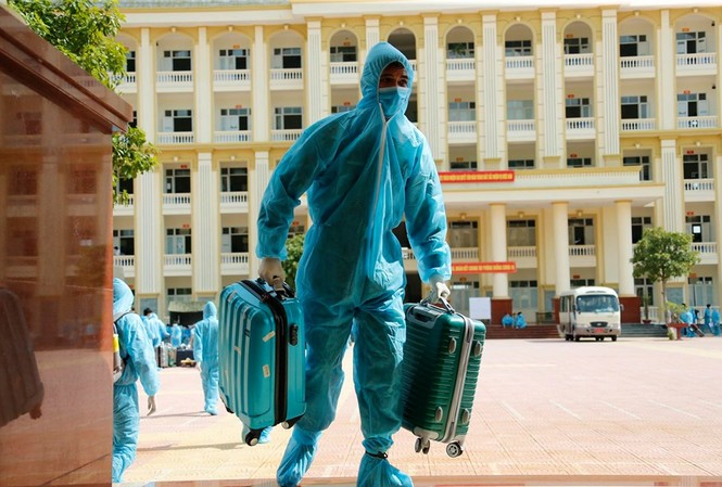 Hà Nội sẵn sàng đón gần 1.000 công dân từ Đà Nẵng, Quảng Nam về cách ly Ảnh: Như Ý
