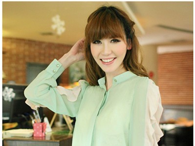 Đẹp dịu dàng cùng sơ mi voan Đẹp dịu dàng cùng sơ mi voan