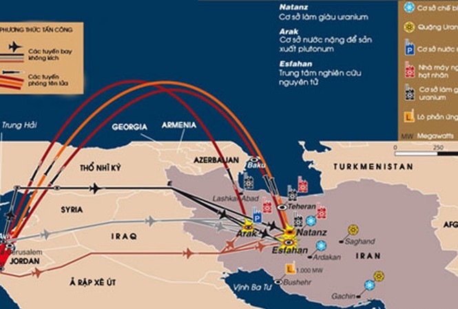 Israel sẽ tấn công Iran theo kịch bản nào? Israel sẽ tấn công Iran theo kịch bản nào?