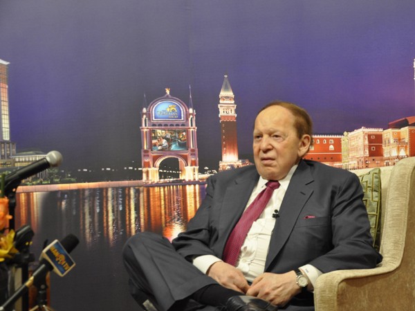 Trò chuyện với tỷ phú Mỹ Adelson Tỷ phú Sheldon Adelson