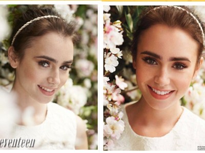 ‘Nàng bạch tuyết' Lily Collins tươi tắn trên Seventeen ‘Nàng bạch tuyết' Lily Collins tươi tắn trên Seventeen