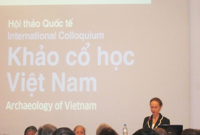 Hội thảo các nền văn hóa khảo cổ ở Việt Nam Quang cảnh hội thảo khoa học về khảo cổ học Việt Nam