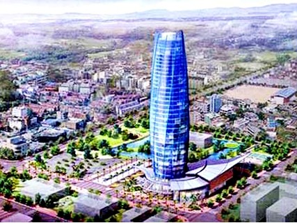 "Siêu" trung tâm hành chính chậm tiến độ, nhà thầu bị phạt 5 tỷ