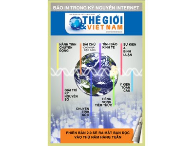 Báo Thế giới & Việt Nam ra phiên bản 2.0 Báo Thế giới & Việt Nam ra phiên bản 2.0