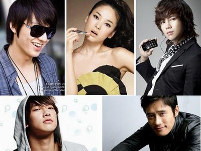 Chân dung những sao Hàn nổi tiếng thế giới Chân dung những sao Hàn nổi tiếng thế giới