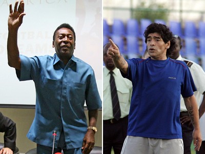 Maradona nói Pele là kẻ ngu dốt Maradona nói Pele là kẻ ngu dốt