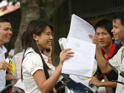 Tỷ lệ 'chọi', điểm chuẩn khối ngành kĩ thuật không cao Ảnh minh họa