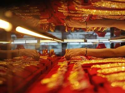 Vàng đảo chiều tăng vào đầu tuần Vàng đảo chiều tăng vào đầu tuần