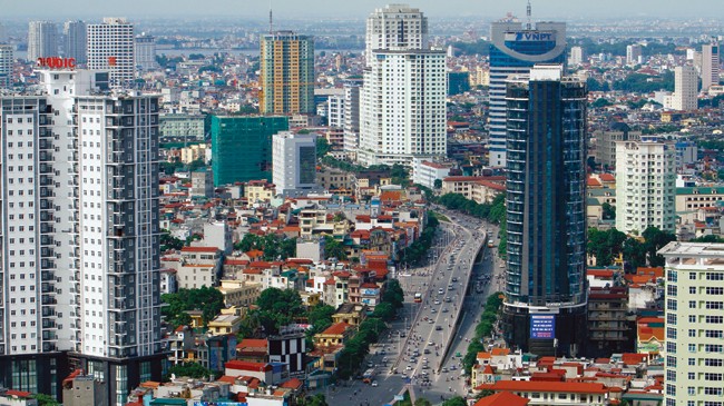 Kiến nghị xây dựng đô thị thông minh Những khu đô thị hiện đại góp phần nâng chất lượng sống của người dân. Ảnh: Như Ý.