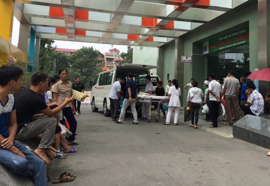 Bệnh viện Nhi T.Ư bị tố đóng 30 triệu được mổ tim sớm Bệnh viện Nhi Trung ương. Ảnh: Người lao động