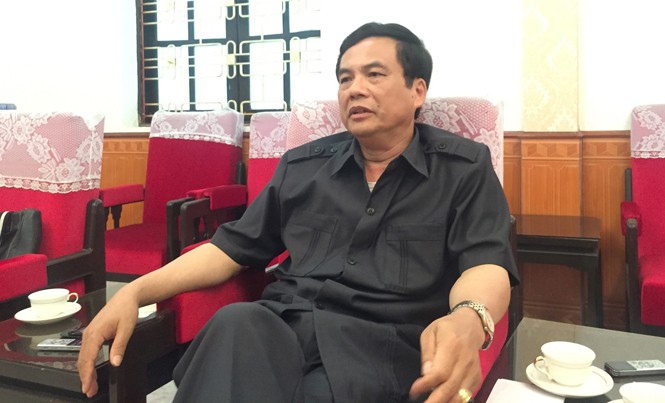 “Không phải tự nhiên ngồi vào ghế ấy” Ông Lê Ngọc Sang. Ảnh: LD.