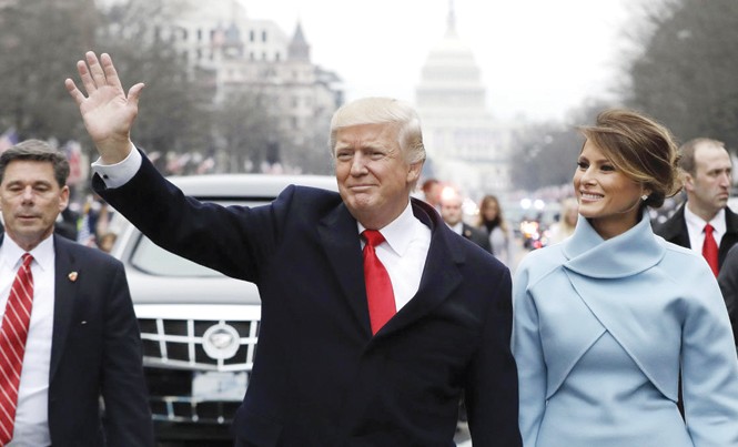 Phó Tổng thống Mỹ: Cuối năm nay, ông Trump đến Việt Nam Vợ chồng Tổng thống Mỹ Donald Trump. Ảnh: Getty Images.