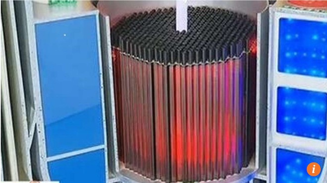 Nguy cơ Trung Quốc đưa lò phản ứng hạt nhân ra biển Đông Mô hình lò phản ứng hạt nhân của Trung Quốc. Ảnh: SCMP